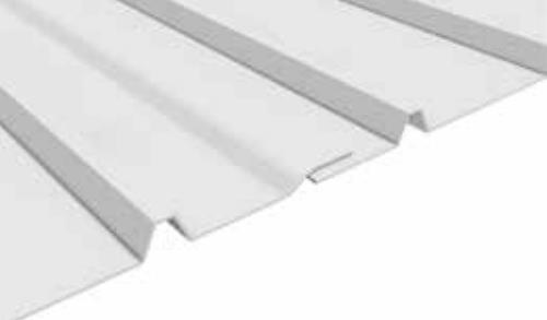 Metal roof renovation steel-plastic composite panel system