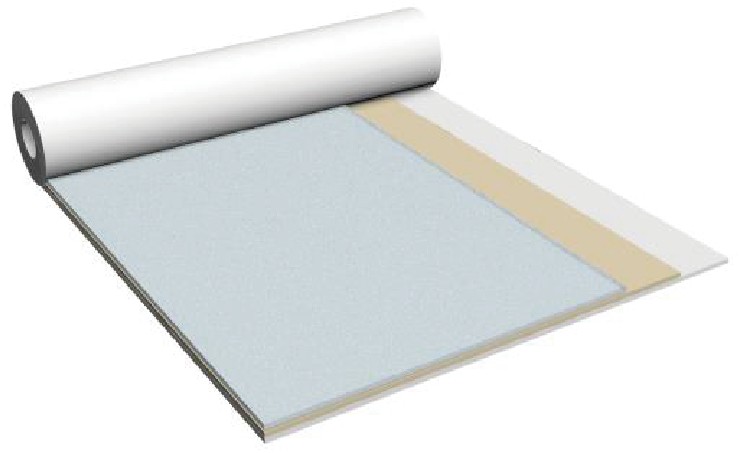 Polymer self-adhesive membrane waterproof membrane