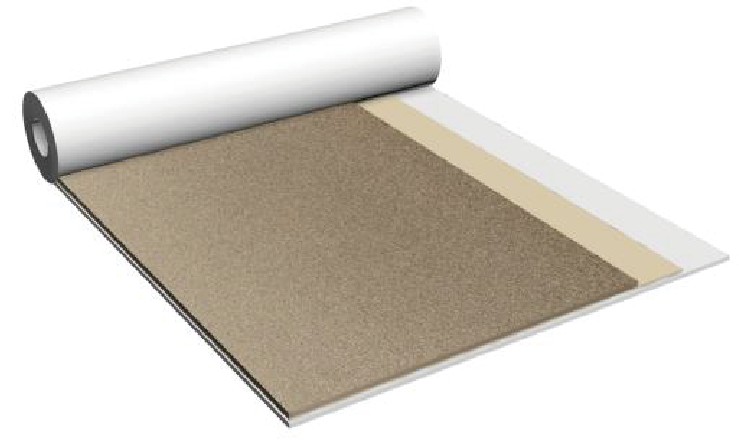 Pre-laid TPO waterproof membrane